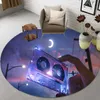 Carpets Baby Crawl Rug Anti-slip Floor Mat Children's Room Rug Bedroom Floor Mat Home Decoration Round Living Room Rug 3D Kinetic Rug R230801