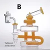 Szklane bongs rurki wodne kwarc kwarcowy banger węglowodan gwóźdź termiczny Retki olejne recyklły