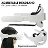 VR -glasögon justerbara för Oculus 2 Virtual Head Strap Elite Comfort Förbättra stödjande Forcesupport Verklighet Access ökning 230801
