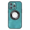Роскошная магнитная лостовка для Vogue Phone Case для iPhone 14 13 12 11 Pro Max Полный защитный мягкий бампер матовой кожаный автомобиль