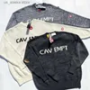 Pulls pour hommes de bonne qualité 2022fw CAVEMPT C.E pull à la mode pour hommes noir gris abricot pull tricoté Cav Empt pulls Sweatshirts T230801