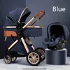 High Landscape 2-In-1 Baby Stroller That Can Sit Lie Down Change Direction Shock Absorption And Fold Newborn Children's Handcart