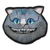 Cheshire Cat Large Embroidered Patch Iron On Big Size for Full Back of Jacket Rider Biker Patch 260f