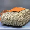 Дизайнер -Басет соломенная сумка с большие сумки емкостью сумки летняя пляжная сумка для плеча женщин с перекрестной сумочка ткачество