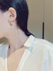 Boucles d'oreilles créoles Design de mode Super Flash ensemble Zircon géométrique qualité accessoires de luxe femmes Banquet bijoux