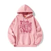 Herren Hoodies Sweatshirts American Retro Pink Portrait Gedruckt Hoodie Damen Street Hip Hop Vielseitig Lose Paar Herbst y2k Top Winterkleidung Damen 230731