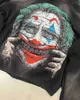 Erkek Hoodies Sweatshirts y2k harajuku soyut desen baskı kazak kapüşonlu kazak erkekler Amerikan gotik punk kaya gündelik yüksek cadde çift kazak T230731