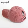 Ball Cap Plow Out хвостовая бейсболка для мытья шляпы Джинсовая охота на Sunhat Cotton Outdoor Sports Simple Vintag Soir Casual 230801