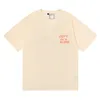 2023夏のメンズコットン半袖Tシャツ新しいファッションブランドルーズハーフスリーブメンズサマーソリッドカラーまたはヒップホップ衣類v31