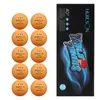 Balles de tennis de table F2TC Sports WhiteOrange Taille officielle 40 mm Three Star Professional 10 packs 230801