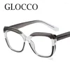 Solglasögon Fashion Square Hyperopia Reading Glasses Women Clear Lens Anti Blue Light Geryeglass Far Sight With Strength 1.5 2 3