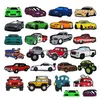 Аксессуары для участков обуви 24 стиль Colorfs Car Clog Charms мягкая резина