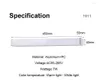 Wall Lamp Modern LED 450mm AC90-260V Waterproof Bathroom Light Mounted Apply Fixture White