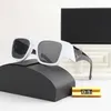 luxury designer sunglasses 2023 New P Family Fashion Big Box Street Shoot Personalized Style Sunglasses