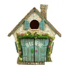 Tuin Decoraties Miniatuur Fairy Gnome Deur Beeldjes Elf Home Houten Raam Kunst Boom Scpture Standbeelden Ornament Outdoor Decor Drop Dhncr