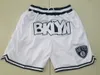 Dragkedja Fly Basketball Shorts Just Don Pant Pocket Wear Sweatpants som kör Justdon Short Drawstring Retro Elastic Midje Team Man Kyle Kuzma Wendell Carter Jr