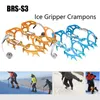 Klättringslep BRS S3 14 TELTH CLAWS CRAMPONS SHOES Ultralight Antiskid Aluminium Alloy Mountaineering Equipment 230801