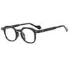 Lunettes de soleil petit carré Anti lumière bleue bloc lunettes femme cadre en plastique lentille claire hommes oculaire femmes nuances lunettes pour hommes