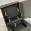 Strands Strings Original Luxury Brand Collana in argento sterling 925 da donna con 5 diamanti scorrevoli pendenti 230731