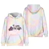 Jestem Kenaugh Merch Print Oversizesed Women/Men Bluza bluza z kapturem Y2K Streetwear Hip Hop Pullover Hooded Kurtka męska