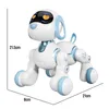 Electric RC Animals Funny RC Robot Electronic Dog Stunt Voice Command Touch sense Music Song for Boys Girls Children's Toys 6601 230801