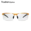 Solglasögon Trudren Aluminium Polariserad PO Kromisk anti-GLARE TINT Change for Men Sport Wrap Clear Pochromic Glasses 5933