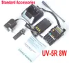 Walkie Talkie Baofeng UV 5R 8 W, echte hohe Leistung, 8 Watt, leistungsstark, große Reichweite, 10 km, FM, Zwei-Wege-Radio, CB, tragbare UV5R-Jagdradios 230731