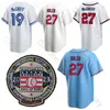 2023 Baseball Jersey 19 27 Fred McGriff Scott Rolen Hall of Fame Patch Size S-3xl