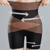 Calcinhas femininas modeladoras para o corpo em malha modeladora leve BuLifting para o verão de cintura alta com controle de barriga para mulheres calcinhas com ultrafino