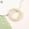 New Women Heart Stars Telephone Wire Rubber Bands Stretchy Colors Non-mark Spiral Coil Ropes 5.5cm Hair Ties Accessory 2336