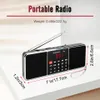 ラジオレッチスTR602ポータブルラジオAM FM充電式Bluetooth SERSステレオレシーバーのバッテリーMP3プレーヤー230801