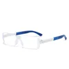 Sonnenbrille Herren Lesebrille Farbiges Beinset Presbyopie Modische Weitsichtigkeit 1,0 bis 4,0 Unisex Klare Brillen