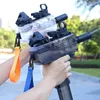 Gun Toys Uzi Electric Repeater Water Children's Strong Toy Hela Automatic Range Long Spray 230731