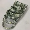 Bracelet de perles d'agate d'arbre de brin bracelet de bijoux de pierres précieuses naturelles pour les femmes homme en gros!