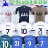 2023 Son Kane Soccer Jerseys Kulusevski Dele Ndombele Hojbjerg Bergwijn Lo Celso 23 24 Tottenham Lucas Player Fans Football Shirts Enfants