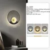 Candeeiro de parede OUTELA Moderno LED Nórdico Criativo Simples Interior Luzes de Arandela para Decoração Casa Sala de Estar Quarto de Cabeceira