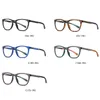 Solglasögon mode anti-blue lätta läsglasögon män ultralätt ögonskyddsläsare glasögon tr90 matt svart fyrkantiga glasögonramar ramar