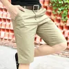 Short Masculino Homem Curto Verão 100% Algodão Calção Sólido Masculino Qualidade Casual Business Social Bermudas Masculino Shorts Hombre Meia Calça 230731