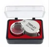 30x 21mm Jewellers Eye Loupe Microscope and Accessories Magnifier拡大ガラスLL