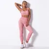 Active Sets Women Printing Series Hip Lifting Yoga Bra Set Two-Piece Moisture Absorption And Sweat Wicking Running Fitness Women's Pants