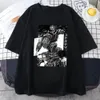 Erkek Tişörtleri Moda Yaz Anime Berserk Guts T-Shirt Erkek Kadın Gömlek Unisex Hediye 230731