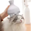 Masajeador de cabeza Cuerpo de gato eléctrico Relax Hombro Cuello Tejido profundo Cabello Cuero cabelludo Masaje Amasado Dispositivo vibratorio Máquina de cuidado de la salud 230801