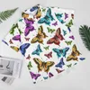 メンズカジュアルシャツカラフルな蝶かなりたくさんの蝶プリントアニマルビーチシャツの夏のトレンドブラウスメンズビッグサイズ