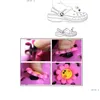 Accessori per parti di scarpe 100 pezzi Cartoon Pvc Charms Shose Clog Jibz Fit Polsino Bottoni Decorazioni per scarpe da giardino Fibbia Regalo Serie Dr a caso