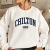 Felpe con cappuccio da donna Felpe Chilton School Felpa Gilmore Girls Inspired Women Graphic Stars Felpa con cappuccio Fan Hollow Pullover casual Top 230731