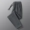 Męskie spodnie Cargo Ropa Korea Fashion Mens Ubrania Y2K 2023 Fall Corderoy Pantalones Hombre Designer Ubrania Business Casualne spodnie
