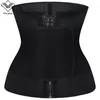 Cintura regolabile a compressione Vita Trainer 9 Ossa d'acciaio Cerniera frontale Donna Tummy Control Cincher in vita in lattice spesso