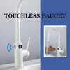 Kitchen Faucets Infrared Intelligent Faucet Stainless Steel Touchless Frap Extendable Temperature Smart Water Tap