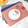 Table Mats TPR Square Dish Drying Mat Drain Pad Water Filter Placemat Kitchen Heat Resistant Protection Durable Kitchenware Drop