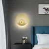 Lámpara de pared OUTELA LED moderno nórdico creativo Simple Interior Sconce luces para decoración hogar sala de estar dormitorio cabecera